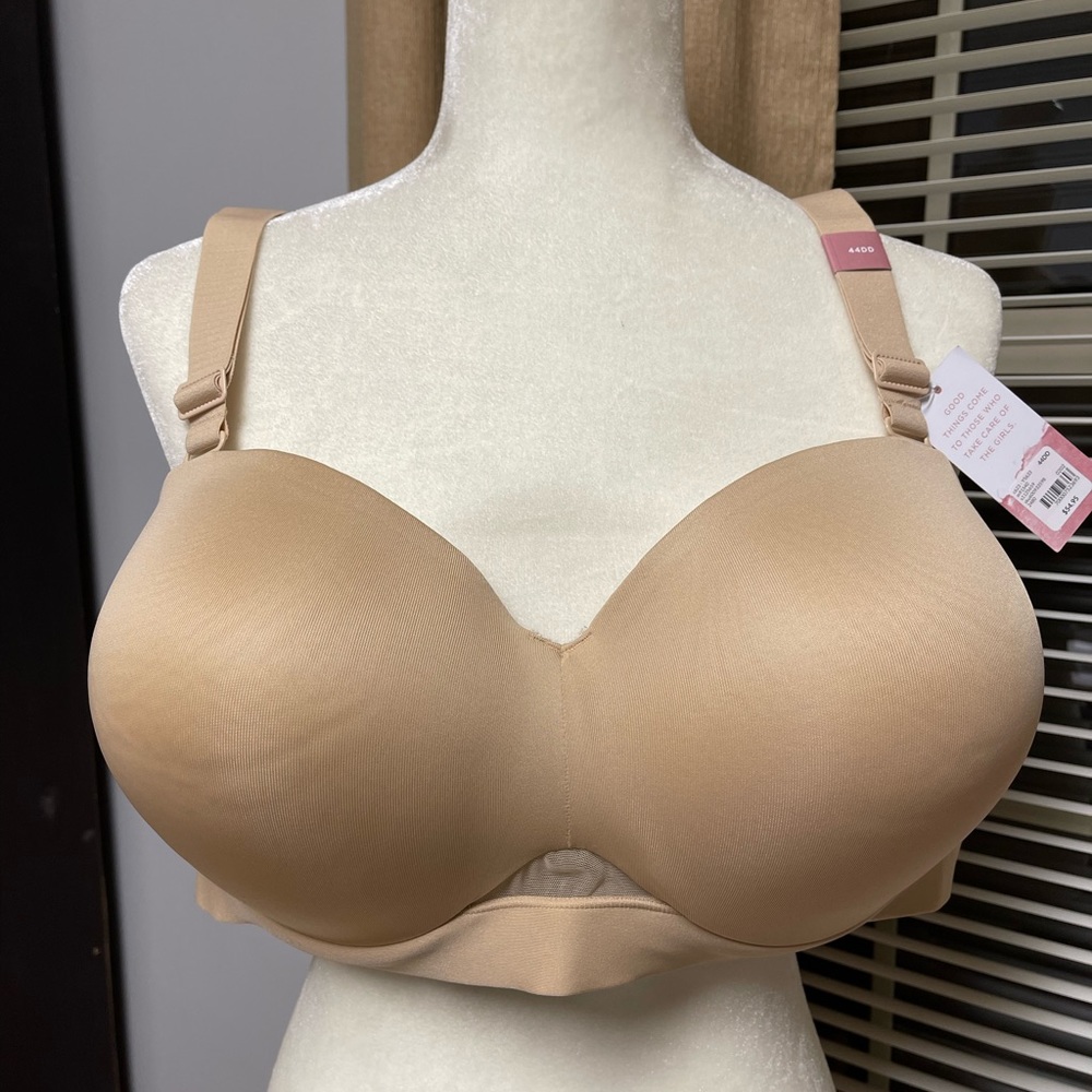 NWT Cacique 44DD Lightly Lined Multi-Way Strapless Bra - Picture 6 of 7